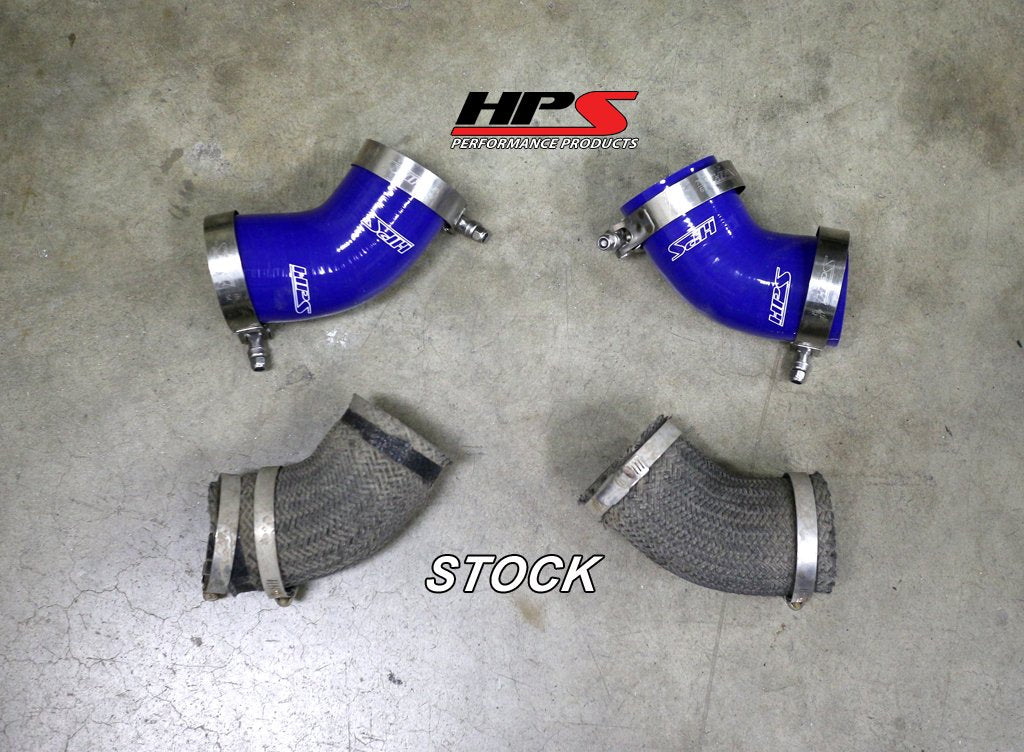 HPS Performance HPS Silicone Intercooler Hose Kit Mitsubishi 2003-2007 Lancer EVO 8 9 MR US-Spec, 57-1227