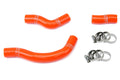 HPS Performance HPS Orange Reinforced Silicone Radiator Hose Kit Coolant KTM 07-10 450SXF