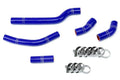 HPS Performance HPS Blue Reinforced Silicone Radiator Hose Kit Coolant Yamaha 07-09 WR250F