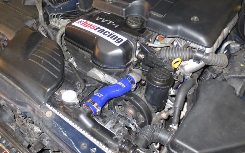 HPS Performance Products HPS Blue Reinforced Silicone Radiator Hose Kit Coolant Lexus 01-05 IS300 I6 3.0L