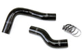 HPS Performance HPS Black Reinforced Silicone Radiator Hose Kit Coolant Lexus 08-13 ISF V8 5.0L
