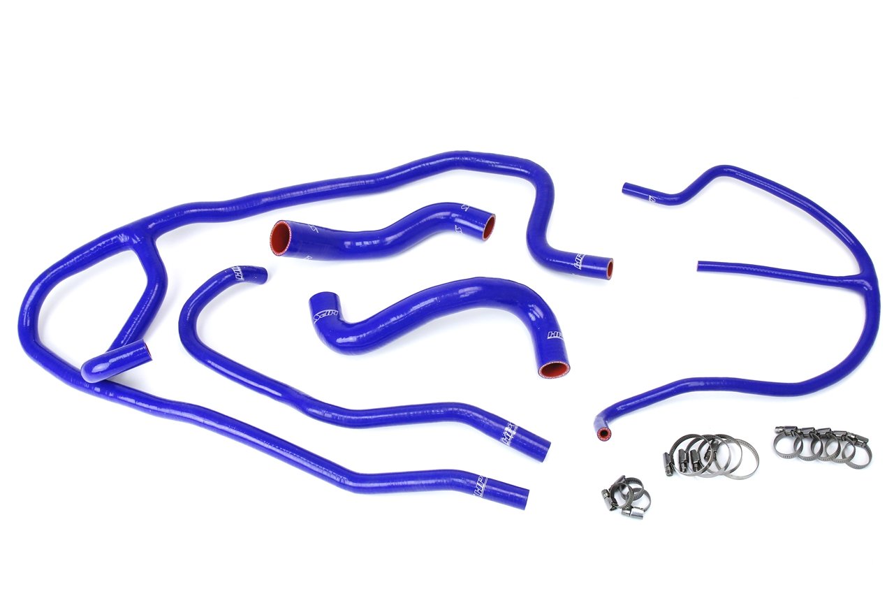 HPS Performance HPS Silicone Radiator + Heater Coolant Hose Kit Chevy 2009-2013 Corvette LS3 C6 6.2L V8 (Except ZR1), 57-1276