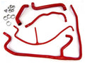 HPS Performance HPS Reinforced Red Silicone Radiator + Heater Hose Kit Coolant Chevy 06-08 Corvette 7.0L LS7 V8 Z06 Non-Supercharged