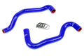 HPS Performance HPS Blue Reinforced Silicone Radiator Hose Kit Coolant Ford 11-13 Fiesta 1.6L
