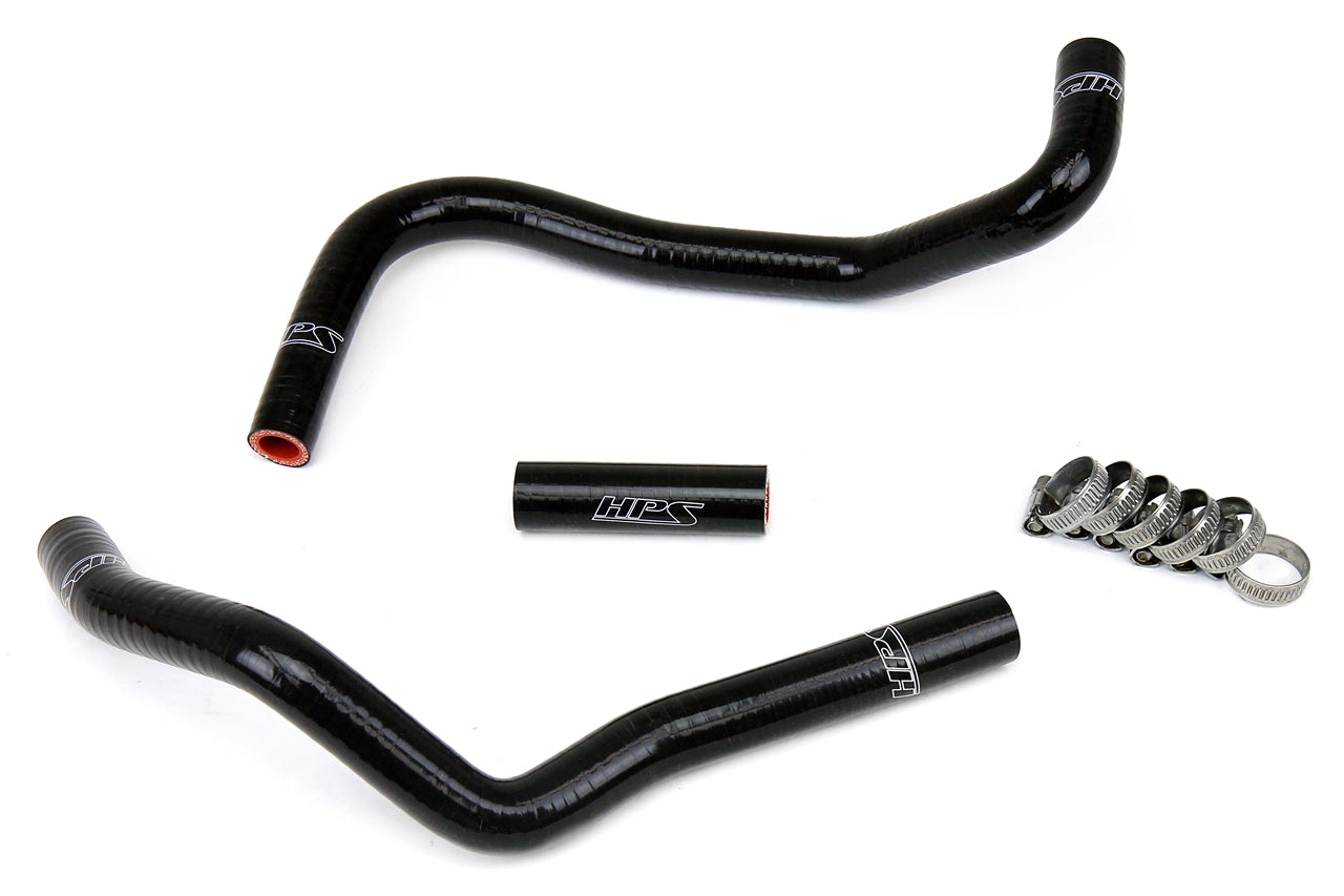 HPS Performance HPS Black Reinforced Silicone Heater Hose Kit Subaru 13-16 BRZ