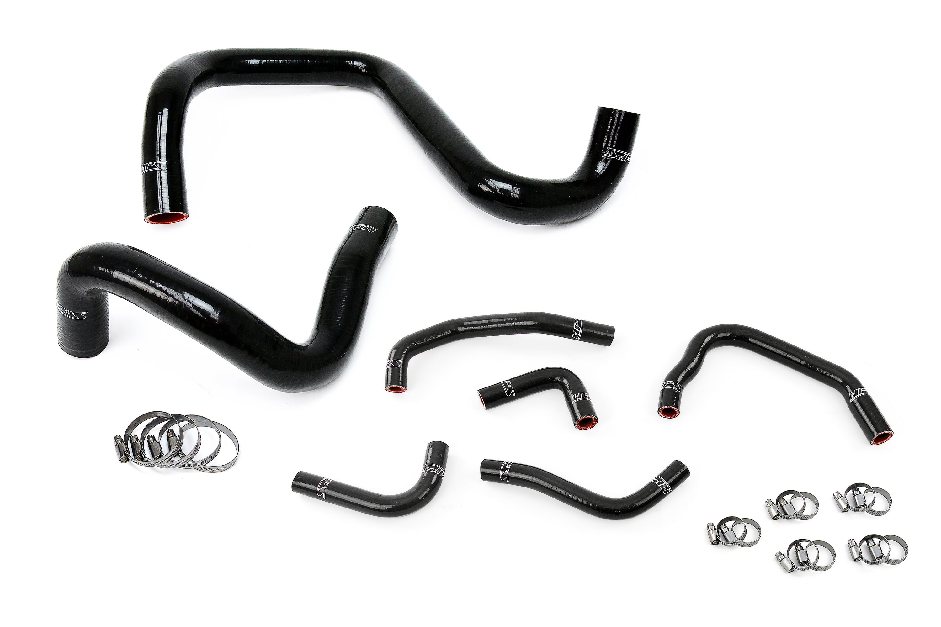 HPS Performance HPS Silicone Radiator + Heater Coolant Hose Kit Jeep 2012-2017 Wrangler JK & Unlimited 3.6L V6 Left Hand Drive, 57-1285
