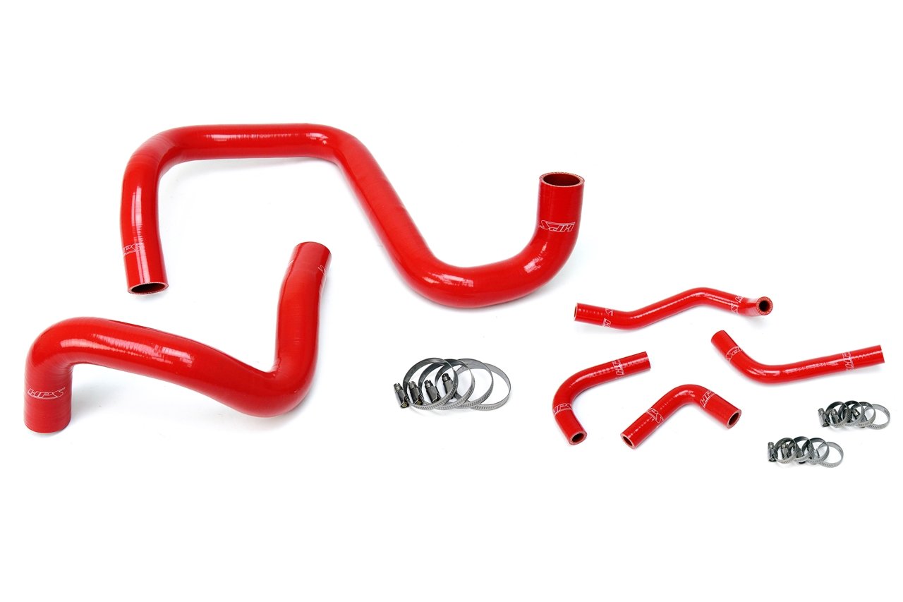 HPS Performance HPS Silicone Radiator + Heater Coolant Hose Kit Jeep 2012-2017 Wrangler JK & Unlimited 3.6L V6 Left Hand Drive, 57-1285