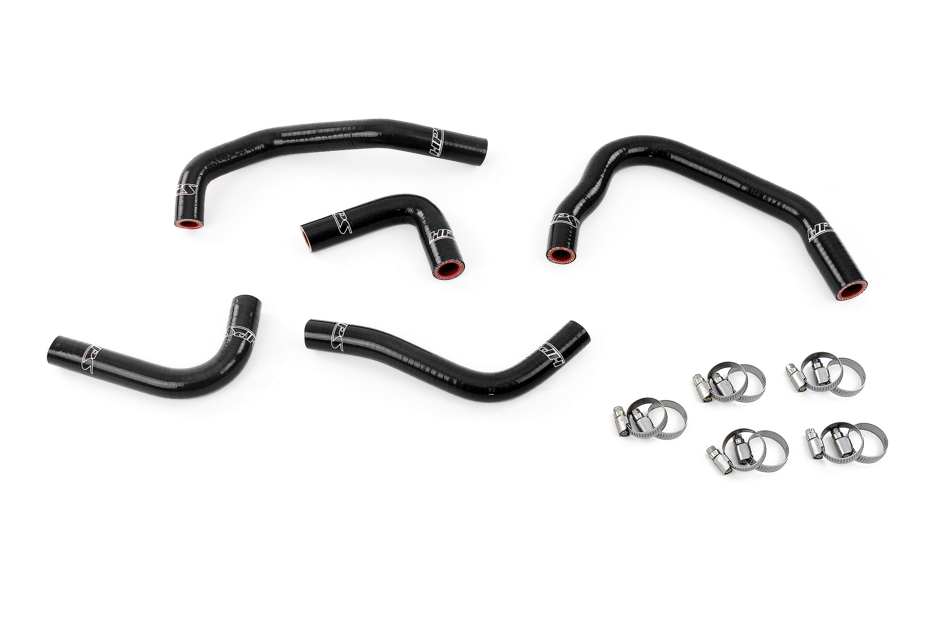 HPS Performance HPS Silicone Heater Coolant Hose Kit Jeep 2012-2017 Wrangler JK & Unlimited 3.6L V6 Left Hand Drive, 57-1285H