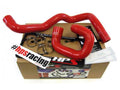 HPS Performance Products HPS Red Reinforced Silicone Radiator Hose Kit Coolant Ford 13-17 Focus ST Turbo 2.0L