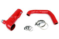 HPS Red Reinforced Silicone Post MAF Air Intake Hose + Sound Tube 2pc Kit Scion 13-16 FRS