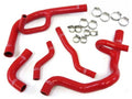 HPS Performance Products HPS Reinforced Red Silicone Radiator Hose Kit Coolant Dodge 13-16 Dart 2.0L 2.4L Non Turbo