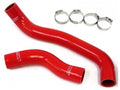 HPS Performance Products HPS Reinforced Red Silicone Radiator Hose Kit Coolant Mazda 86-88 RX7 1.3L NA Turbo