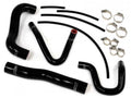 HPS Performance HPS Reinforced Black Silicone Radiator + Heater Hose Kit Coolant Hyundai 13-14 Genesis Coupe 2.0T Turbo 4Cyl