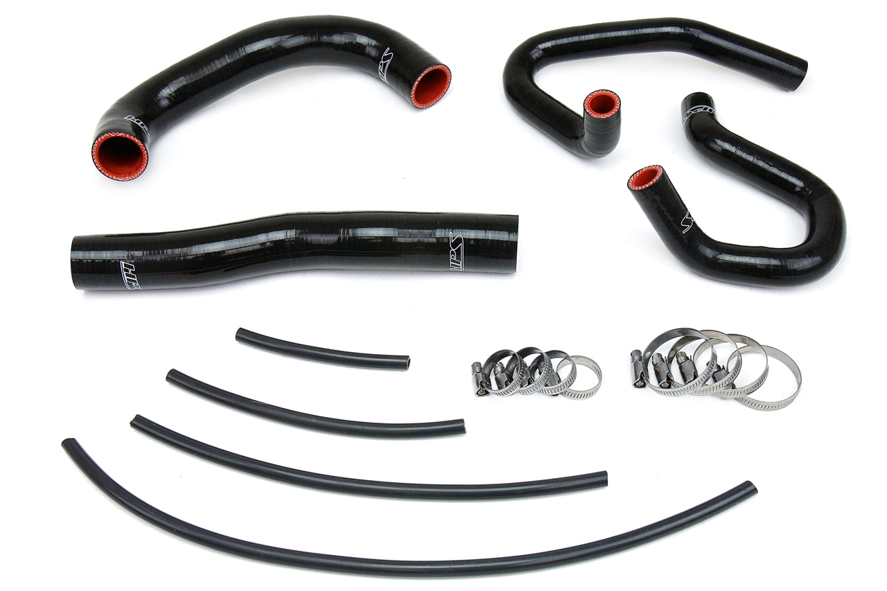 HPS Performance HPS Silicone Radiator + Heater Coolant Hose Kit Hyundai 2013-2014 Genesis Coupe 2.0T Turbo 4Cyl Left Hand Drive, 57-1324