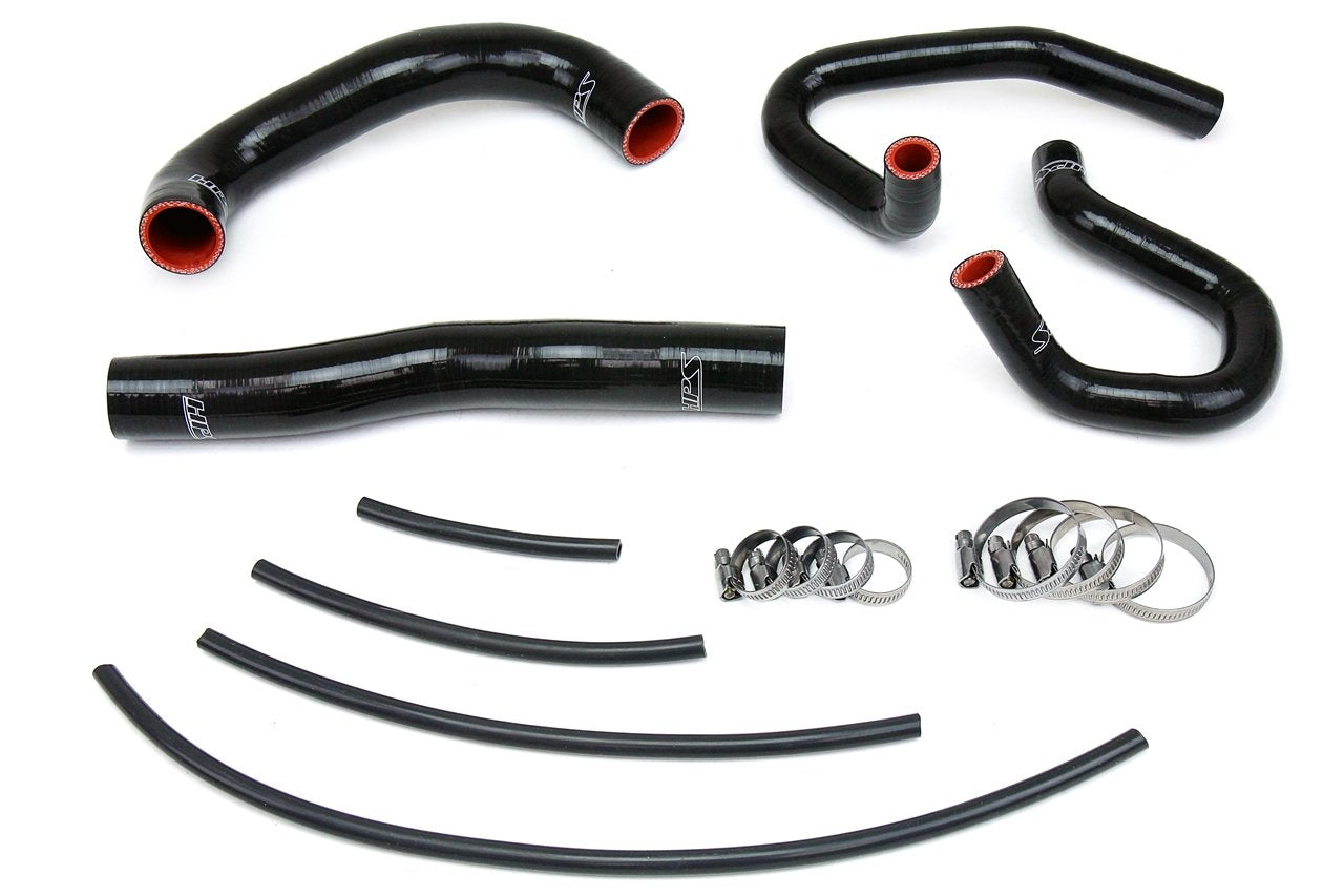 HPS Performance HPS Silicone Radiator + Heater Coolant Hose Kit Hyundai 2013-2014 Genesis Coupe 2.0T Turbo 4Cyl Left Hand Drive, 57-1324