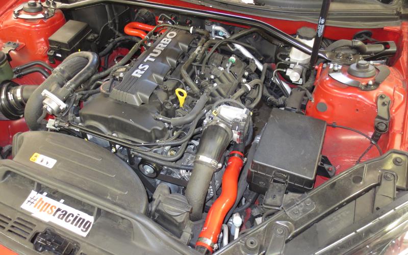 HPS Performance HPS Silicone Radiator + Heater Coolant Hose Kit Hyundai 2013-2014 Genesis Coupe 2.0T Turbo 4Cyl Left Hand Drive, 57-1324