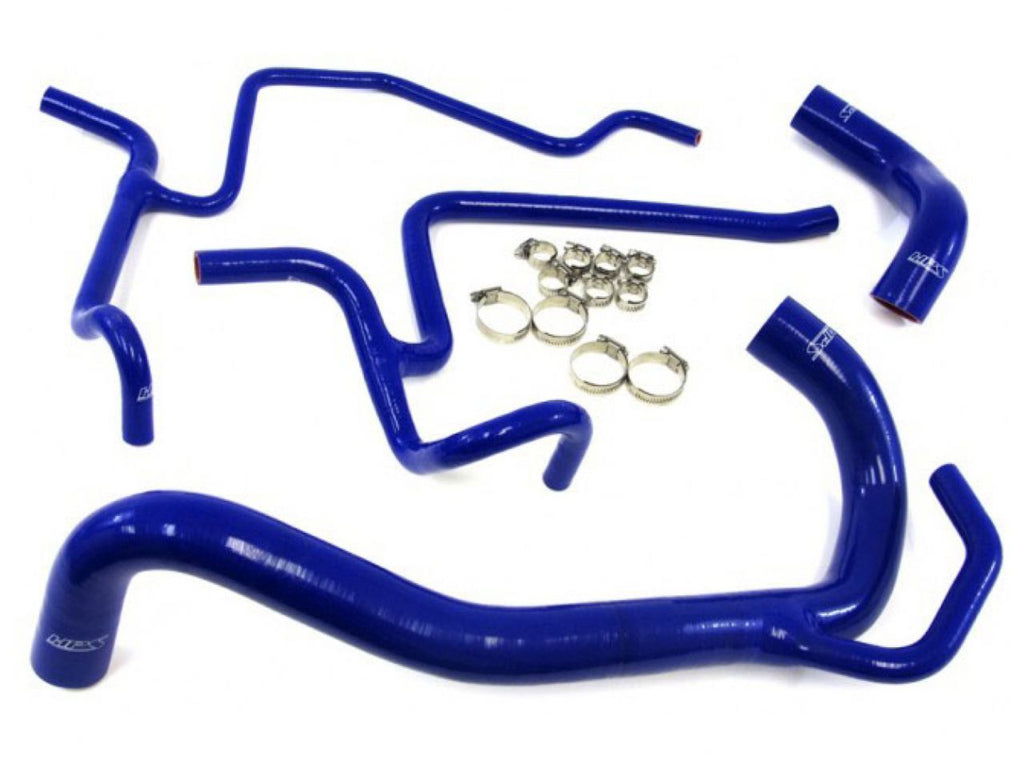 HPS Blue Reinforced Silicone Radiator Hose Kit Chrysler 12-13 300C SRT8 6.4L V8