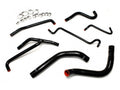 HPS Performance HPS Black Reinforced Silicone Radiator and Heater Hose Kit Coolant Ford 11-14 Mustang 3.7L V6