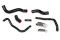 HPS Performance HPS Black Reinforced Silicone Radiator + Heater Hose Kit Subaru 13-16 BRZ