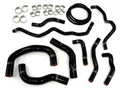 HPS Performance HPS Reinforced Black Silicone Radiator + Heater Hose Kit Coolant Scion 08-14 iQ 1.3L