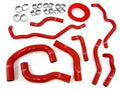 HPS Performance HPS Reinforced Red Silicone Radiator + Heater Hose Kit Coolant Scion 08-14 iQ 1.3L