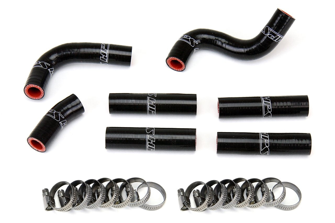 HPS Performance HPS Silicone Heater Coolant Hose Kit Lexus 1996-1997 LX450 FJ80 4.5L I6 without rear heater, 57-1344