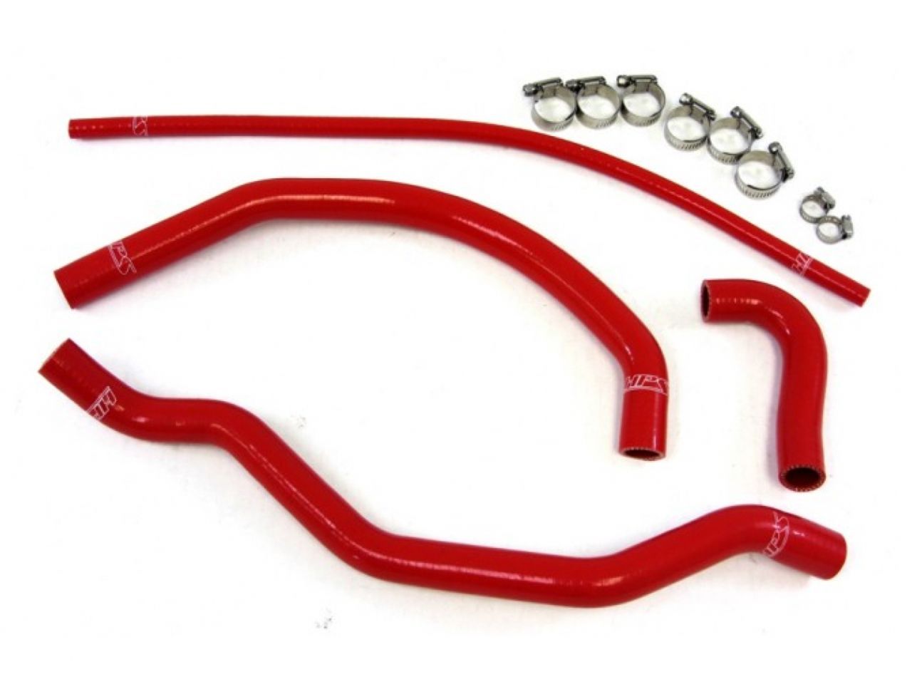HPS Performance HPS Red Reinforced Silicone Radiator Hose Kit Yamaha 87-06 YFZ350 Banshee