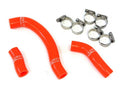 HPS Performance Products HPS Orange Reinforced Silicone Radiator Hose Kit KTM 08-09 450 505 SX-F XC-F
