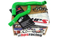 HPS Performance HPS Green Reinforced Silicone Radiator Hose Kit Kawasaki 03-07 KFX400