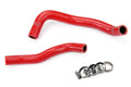 HPS Performance HPS Red Reinforced Silicone Radiator Hose Kit Kawasaki 03-07 KFX400