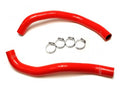 HPS Performance HPS Red Reinforced Silicone Radiator Hose Kit Coolant Honda 03-07 Accord 2.4L 4Cyl