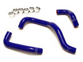 HPS Performance HPS Blue Reinforced Silicone Heater Hose Kit Nissan 95-98 240SX S14 KA24DE