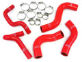 HPS Performance Products HPS Reinforced Red Silicone Radiator + Heater Hose Kit Coolant Mazda 90-93 Miata 1.6L