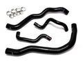 HPS Performance HPS Reinforced Black Silicone Radiator Hose Kit Coolant Hyundai 11-14 Sonata 2.0L Turbo