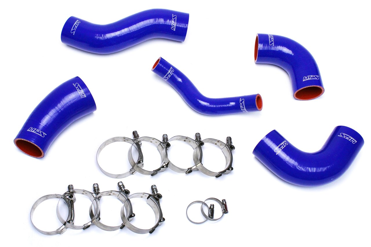 HPS Performance HPS Blue Reinforced Silicone Intercooler Hose Kit Hyundai 11-14 Sonata 2.0L Turbo