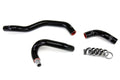 HPS Reinforced Silicone Heater Hose Kit Coolant, Infiniti 14-15 Q60, Black
