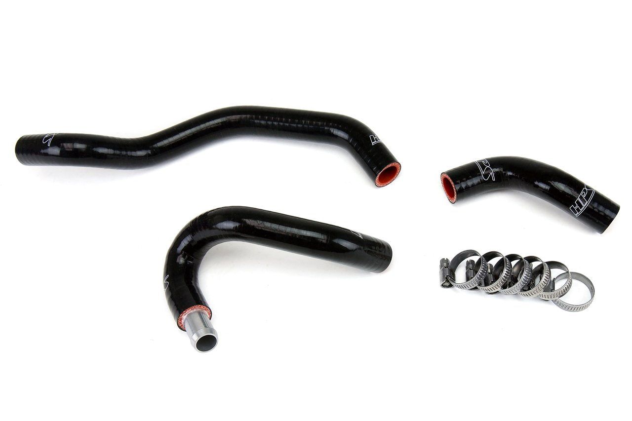 HPS Performance HPS Reinforced Silicone Heater Hose Kit Coolant, Infiniti 08-12 EX35, Black