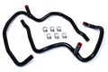 HPS Performance HPS Black Reinforced Silicone Heater Hose Kit Coolant Jeep 06-10 Commander 5.7L V8 with Rear A/C
