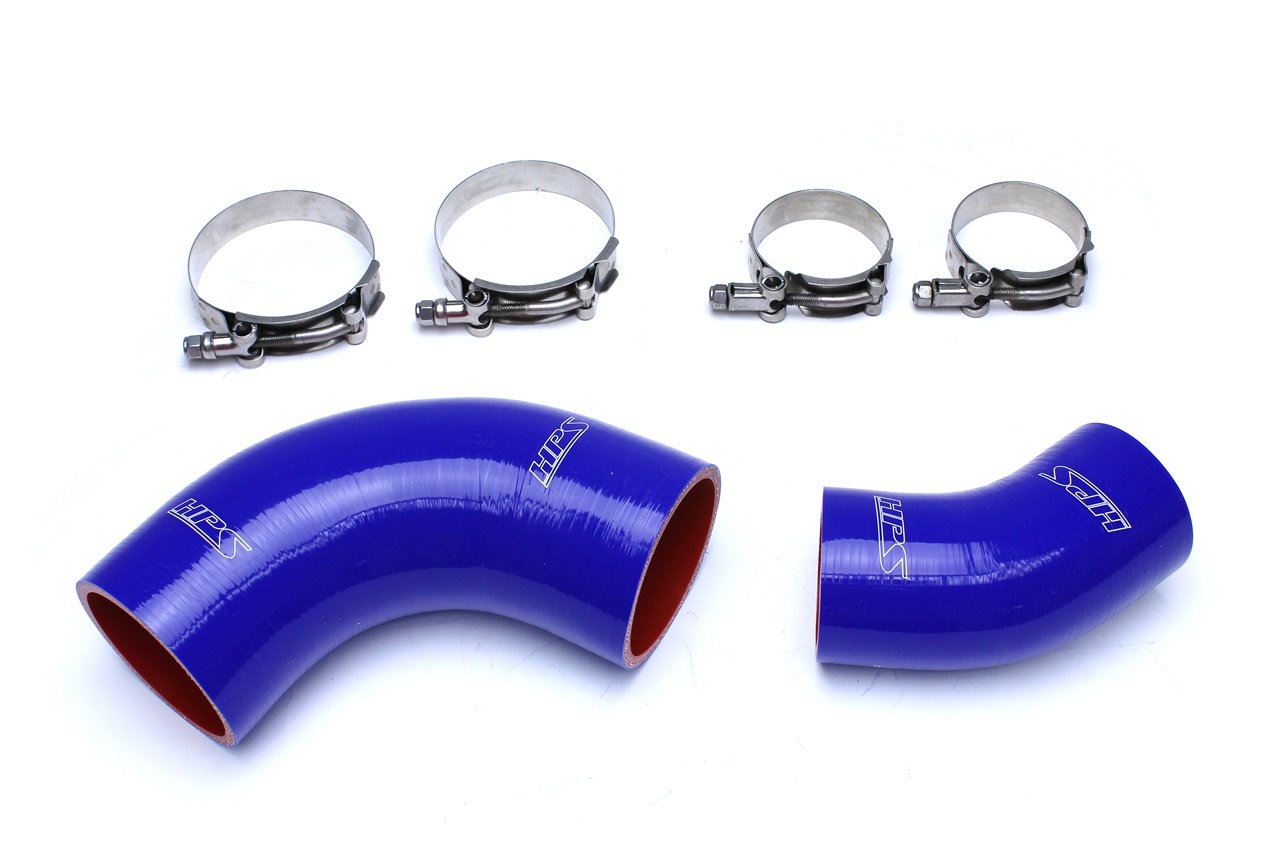 HPS Blue Reinforced Silicone Intercooler Hose Kit Mazda 2006 Mazdaspeed 6 2.3L Turbo