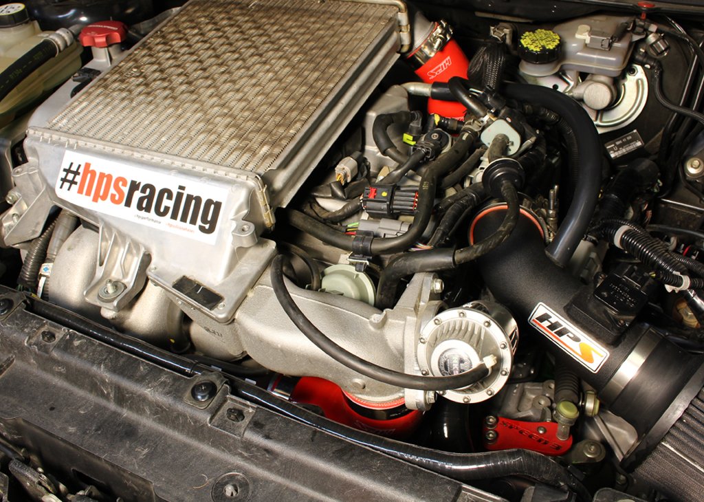 HPS Performance Products HPS Silicone Intercooler Hose Kit Mazda 2007-2012 CX7 2.3L Turbo, 57-1486