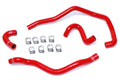 HPS Performance Products HPS Reinforced Red Silicone Heater Hose Kit Coolant BMW 01-06 E46 M3 Left Hand Drive