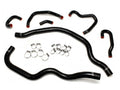 HPS Performance HPS Black Reinforced Silicone Radiator and Heater Hose Kit Coolant Honda 00-05 S2000