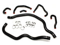 HPS Performance HPS Black Reinforced Silicone Radiator and Heater Hose Kit Coolant Honda 06-09 S2000