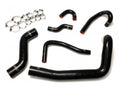 HPS Performance HPS Black Reinforced Silicone Radiator and Heater Hose Kit Coolant Mazda 93-95 RX7 FD3S