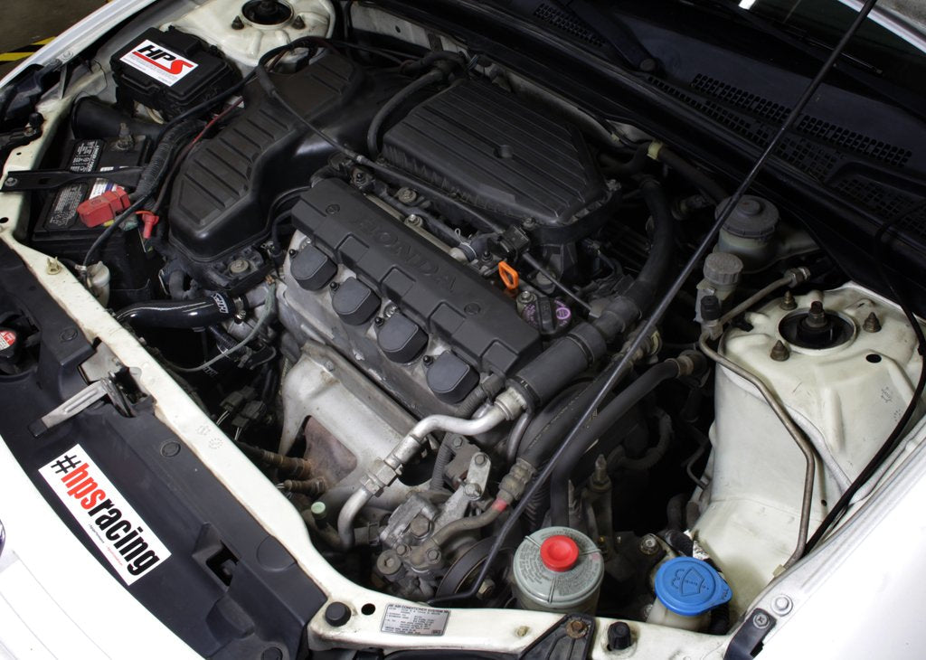 HPS Performance HPS Silicone Radiator Coolant Hose Kit Honda 2001-2005 Civic 1.7L Automatic Trans., 57-1526