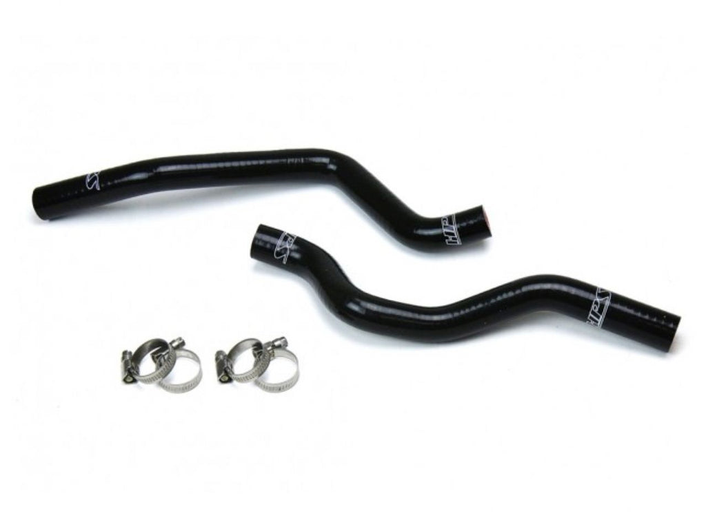 HPS Black Reinforced Silicone Heater Hose Kit Coolant Mitsubishi 2008-2017 Lancer 2.0L 2.4L DE ES GTS