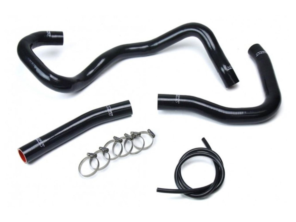 HPS Black Reinforced Silicone Radiator Hose Kit Coolant Mitsubishi 2008-2017 Lancer 2.0L 2.4L DE ES GTS
