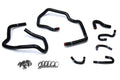 HPS Performance HPS Reinforced Black Silicone Heater Hose Kit Coolant Toyota 10-14 FJ Cruiser 4.0L V6