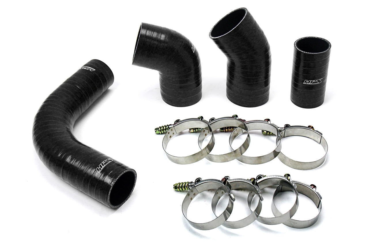 HPS Performance HPS High Temp Aramid Reinforced Silicone Intercooler Hose Boots Kit GMC 2002-2004 Sierra 2500 HD 6.6L Duramax LB7 Diesel