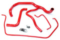 HPS Red Reinforced Silicone Radiator Hose Kit Coolant GMC 15-17 Yukon Denali 6.2L V8